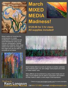 March Mixed Media Madness